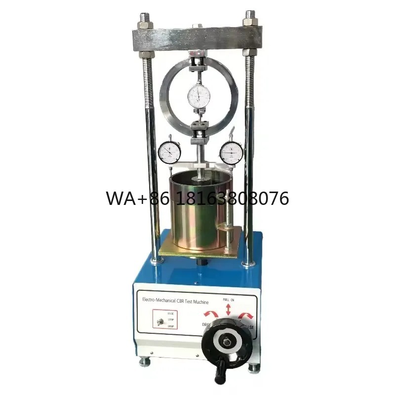 Test Instruments - Cyfrowy tester CBR, zmotoryzowana prasa obciążająca,