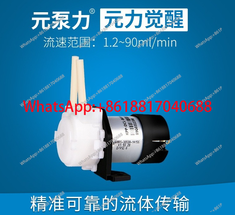 KPP-DC/DA-B08W 12V 24V silnik  – Mini Peristaltic Pump 12V recenzja i cena