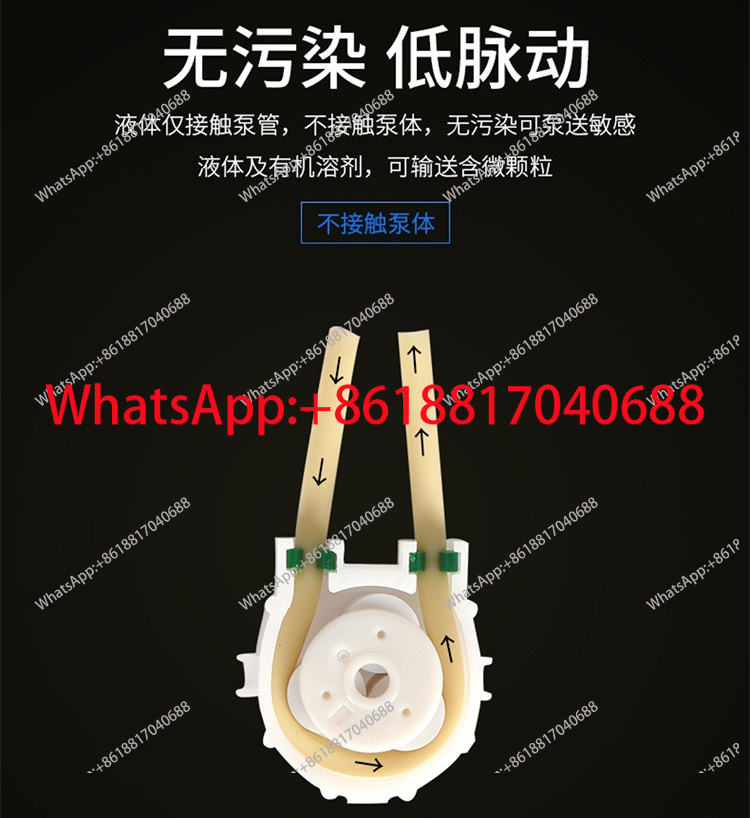 KPP-DC/DA-B08W 12V 24V silnik  – Mini Peristaltic Pump 12V recenzja i cena
