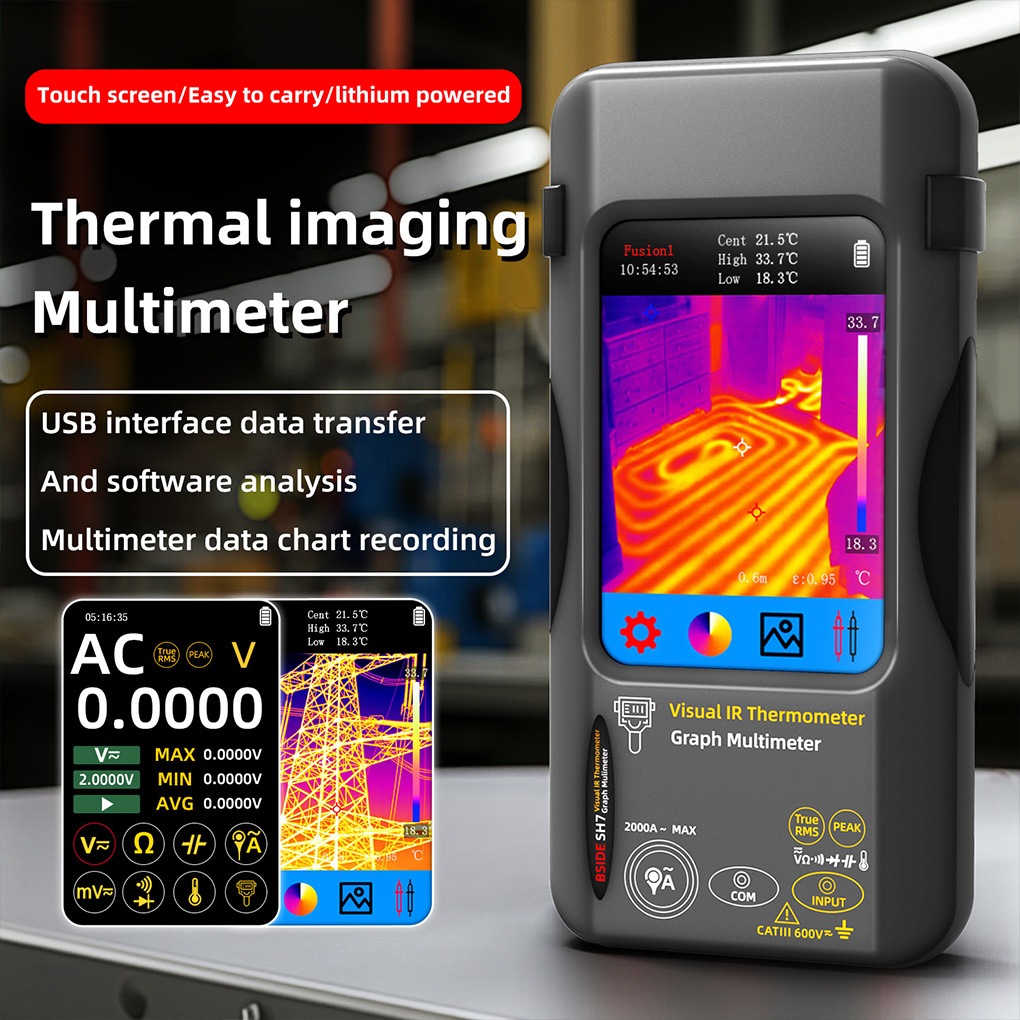 Kamera termowizyjna Multimetr  – Thermal Imaging Camera Pcb Repair recenzja i cena