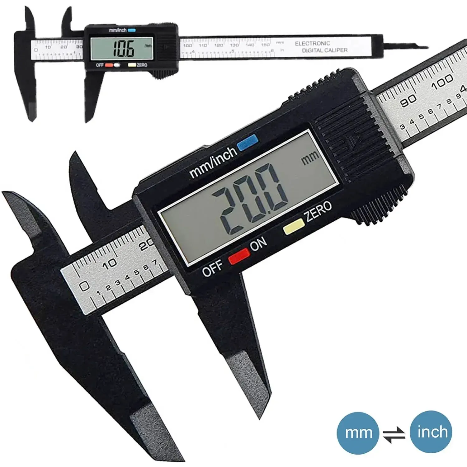 Cyfrowa suwmiarka z włókna węg – Digital Caliper 150Mm Stainless Steel recenzja i cena