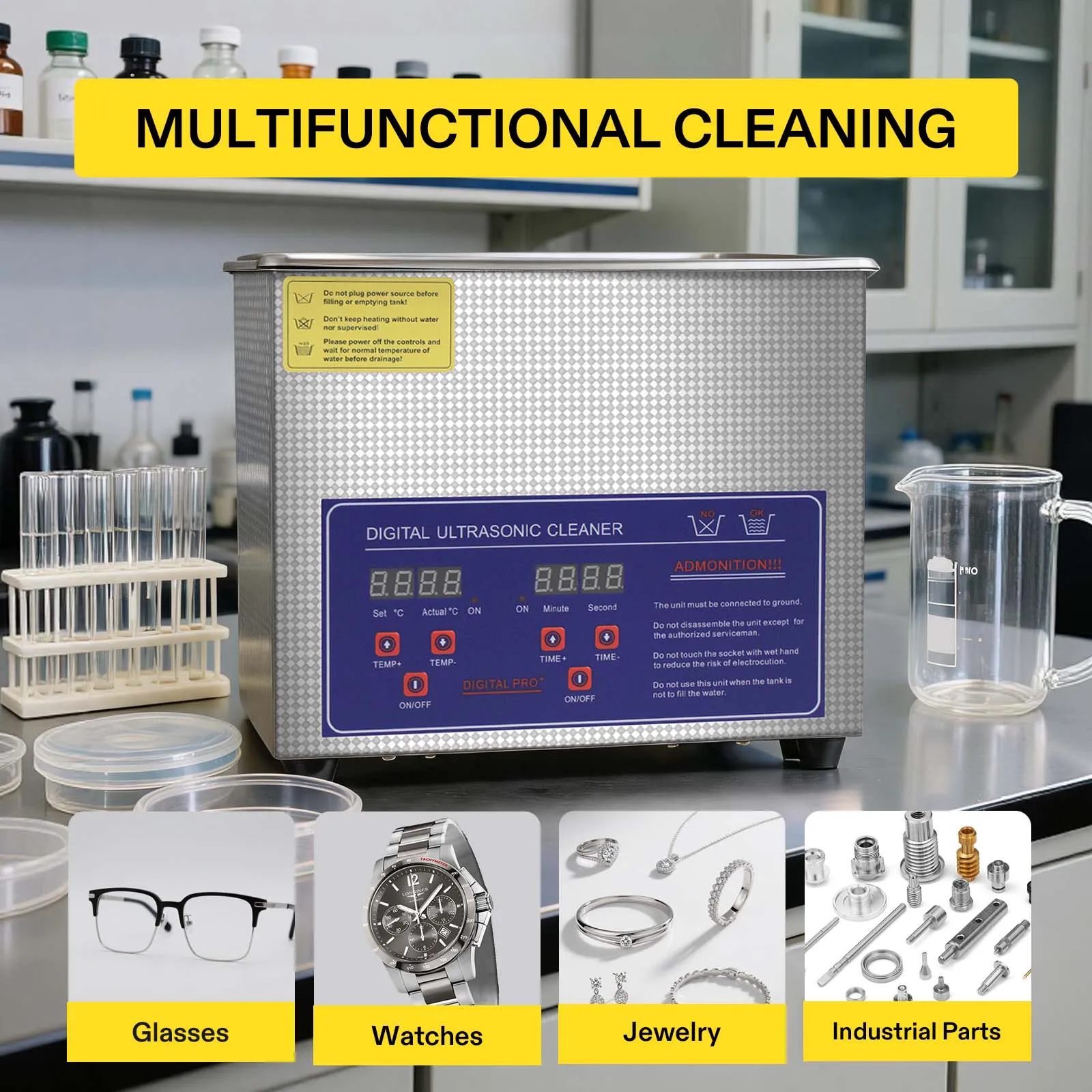 SIHAO – przemysłowa, ultradźwi – Ultrasonic Cleaner 30L Industrial recenzja i cena